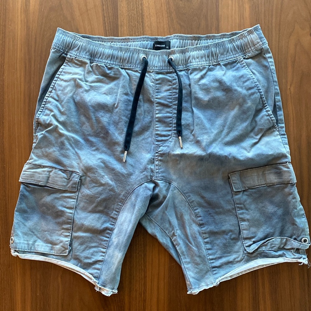 Zanerobe Blue Cargo Shorts